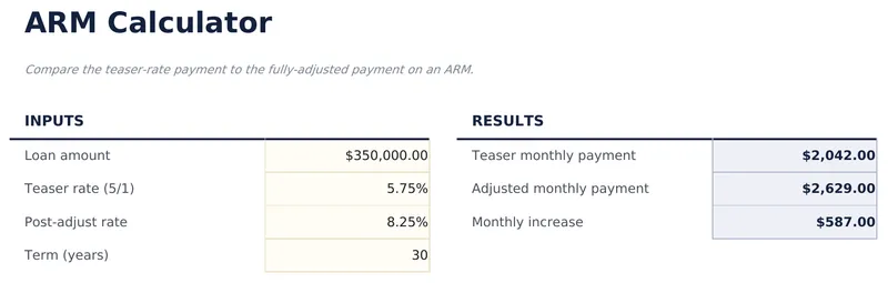 ARM Calculator
