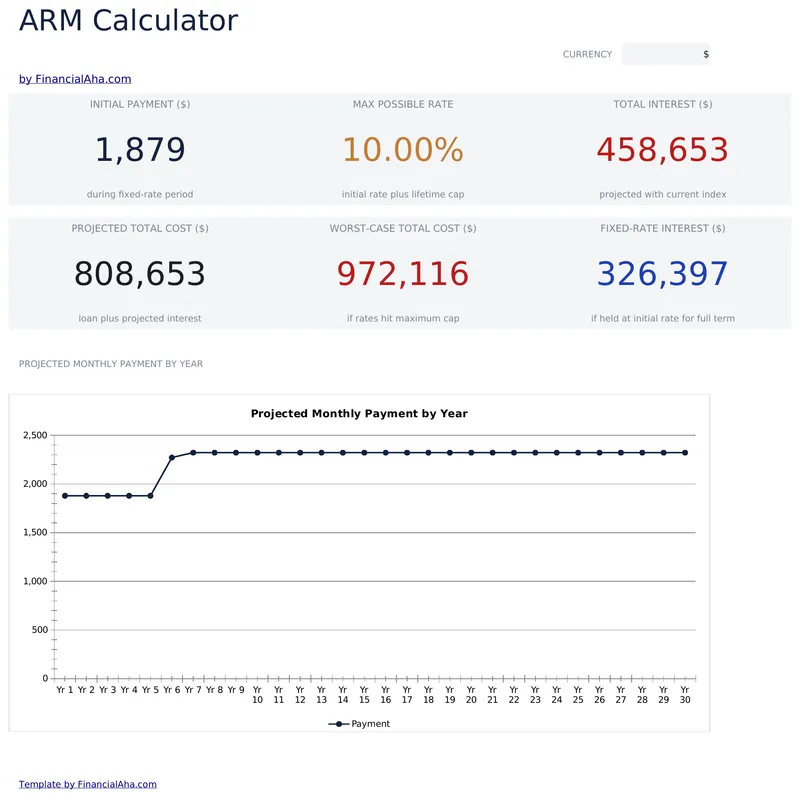 ARM Calculator preview