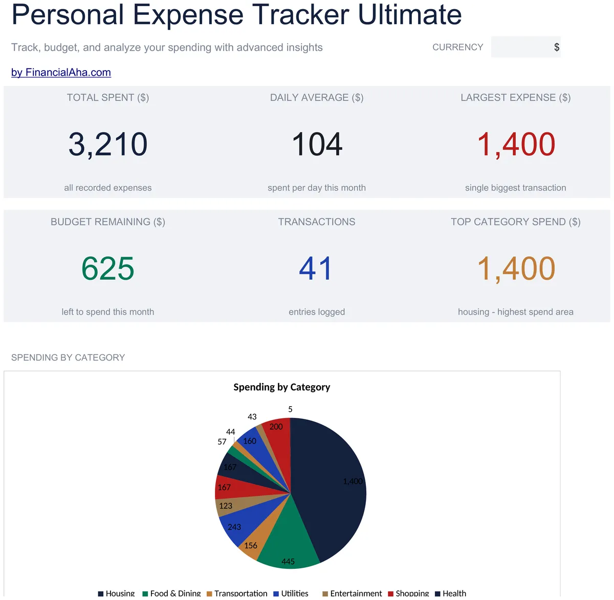 Expense Tracker Ultimate