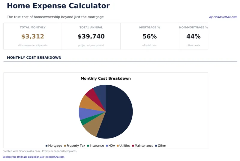 Home Expense Calculator preview