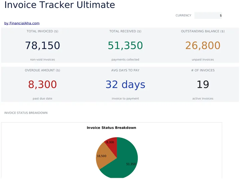 Invoice Tracker Ultimate preview