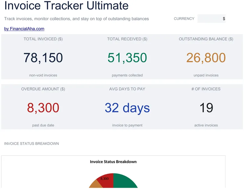 Invoice Tracker preview