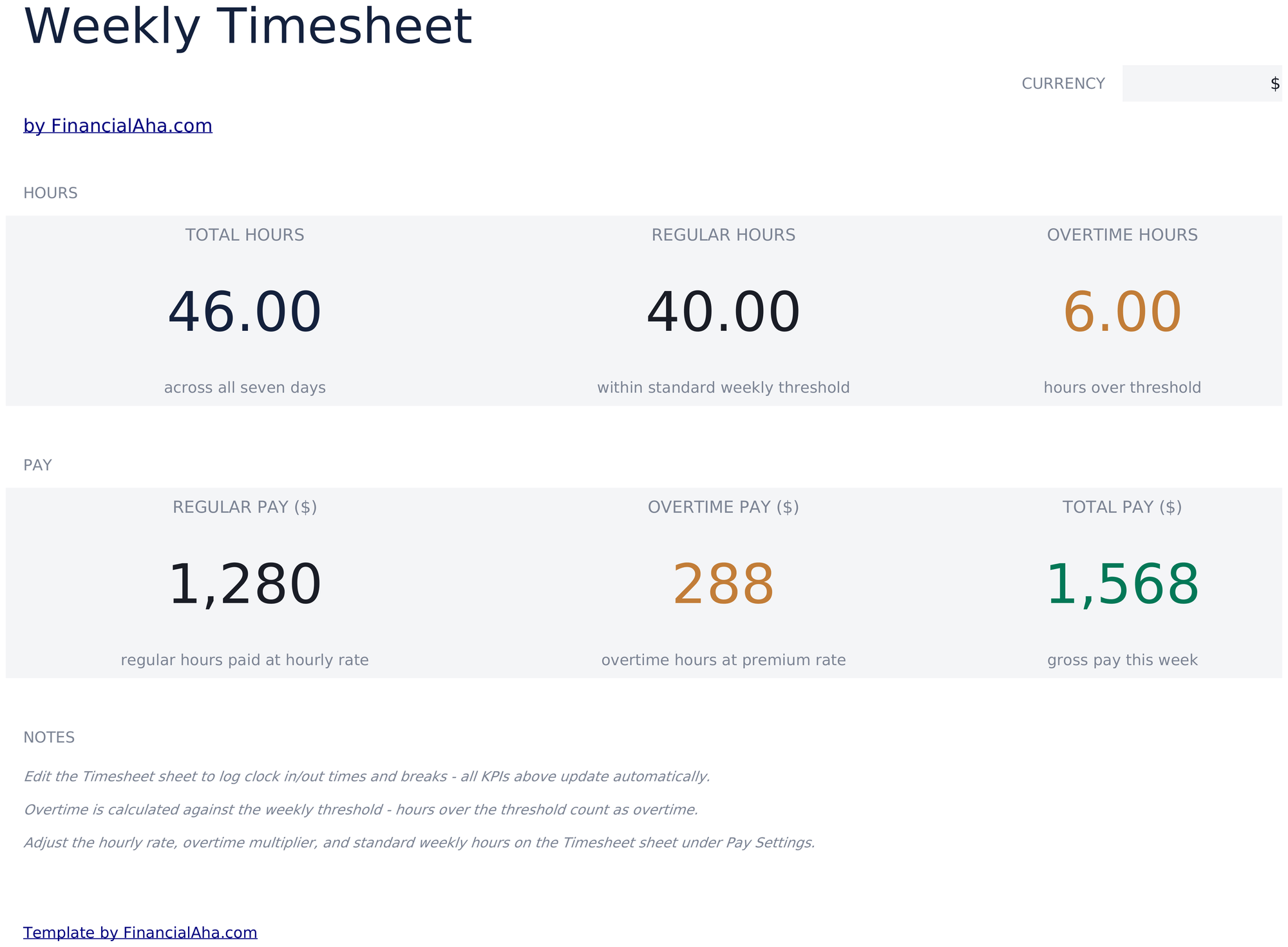 Essentials template preview